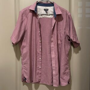 Van Heusen never tuck button-down